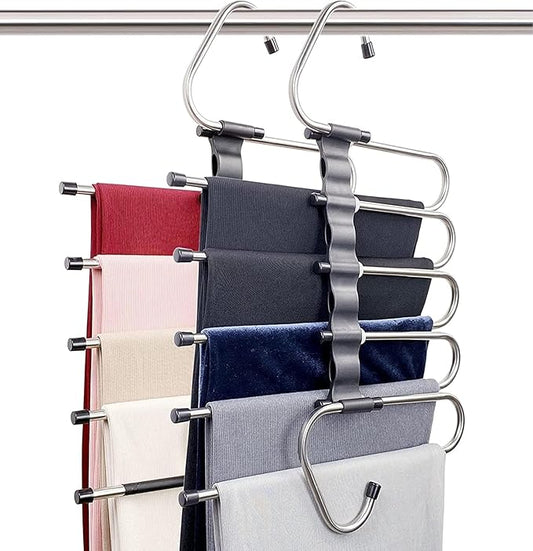 5 in 1 Pant rack shelves ( pack of 3)