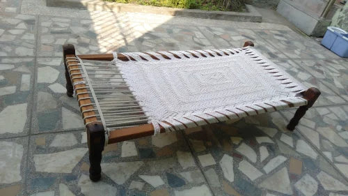 🌿 Handcrafted Jute Charpai – A Touch of Tradition, A Step Toward Sustainability